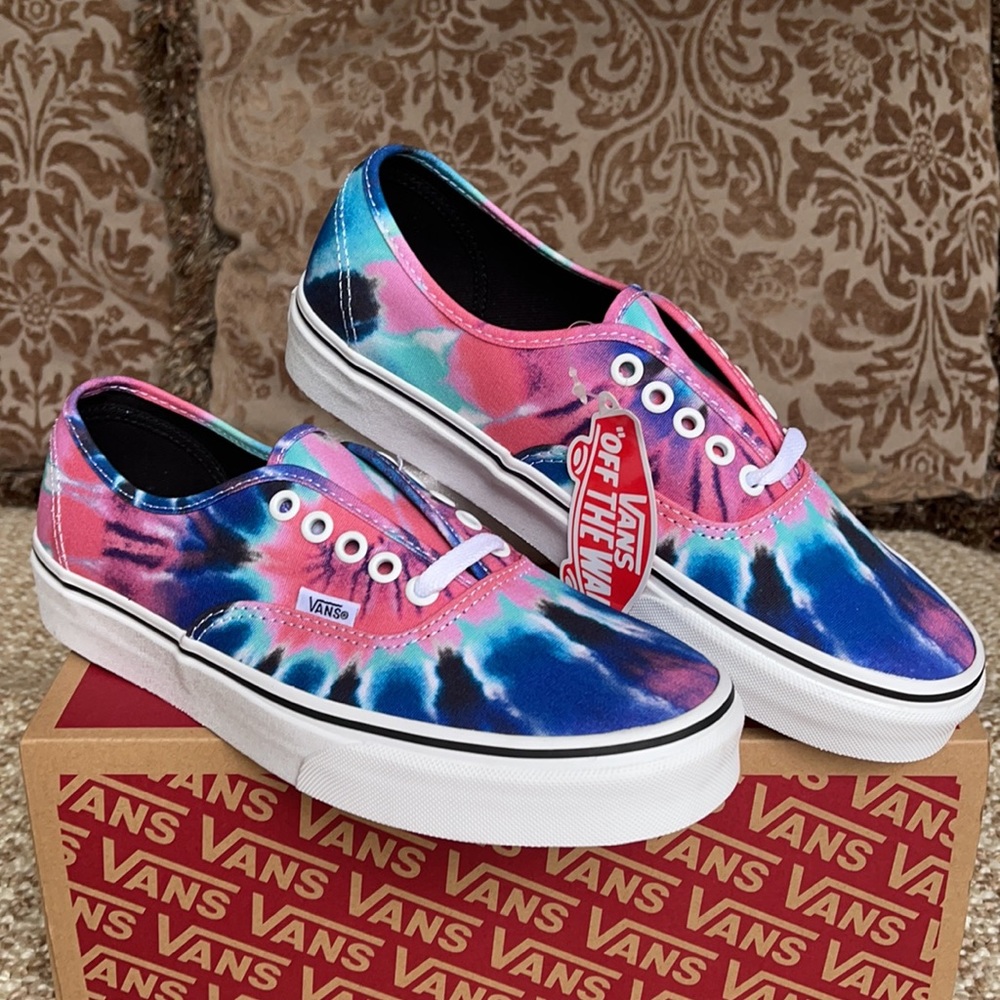 Vans Authentic Tie Dye Multi/True White WMNS - Picture 8 of 16